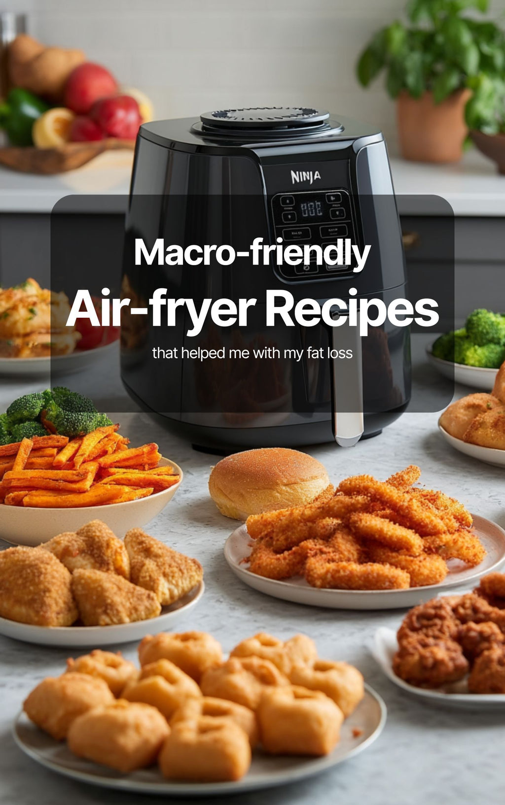 Macro-Friendly Air-fryer Recipes Cookbook